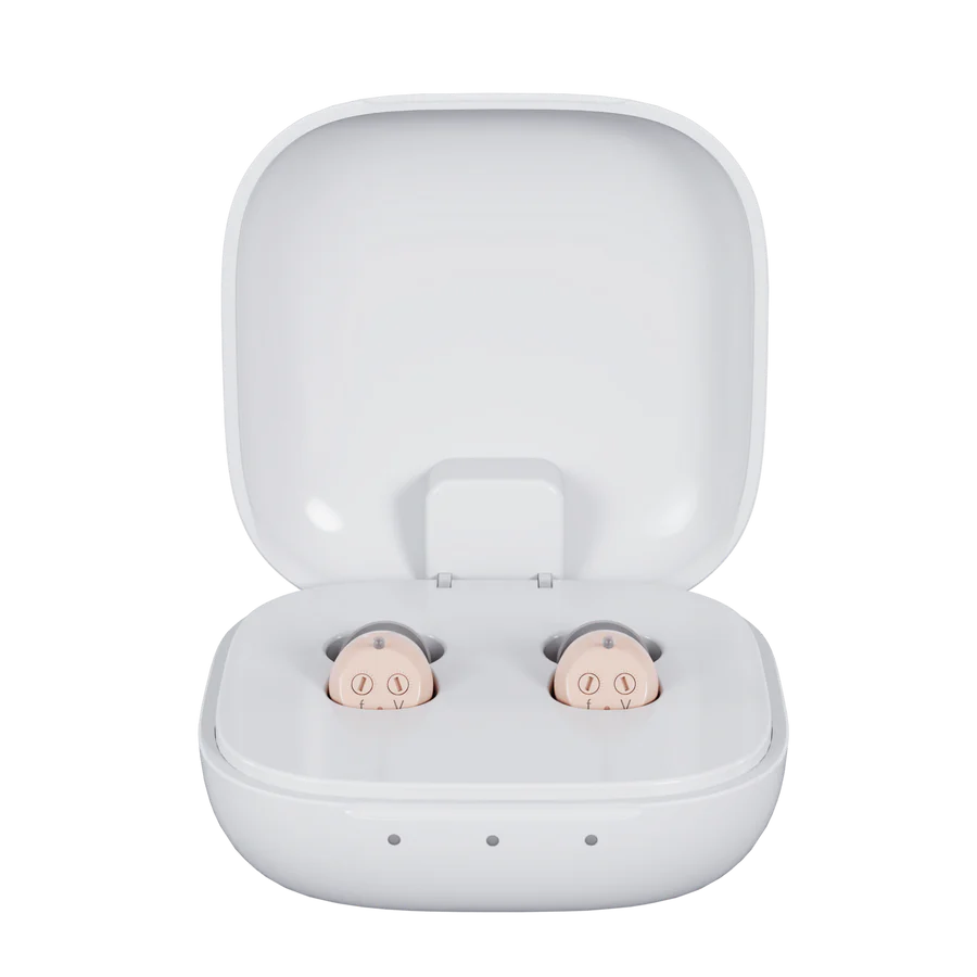 AudiClear™ Hearing Aids + FREE Reachargeable Case